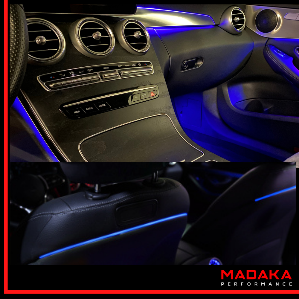 Nachgerüstete Ambientebeleuchtung für Mercedes GLC-Klasse X253 - Bild 7