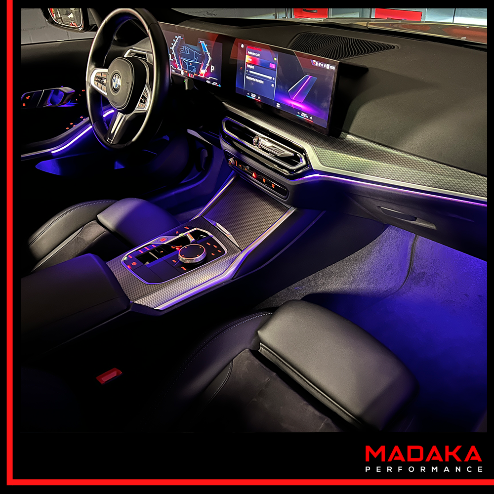 Nachgerüstete Ambientebeleuchtung für BMW 3er G20 G21 - Bild 1