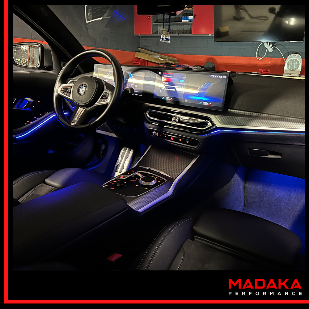 Nachgerüstete Ambientebeleuchtung für BMW 3er G20 G21 - Bild 5