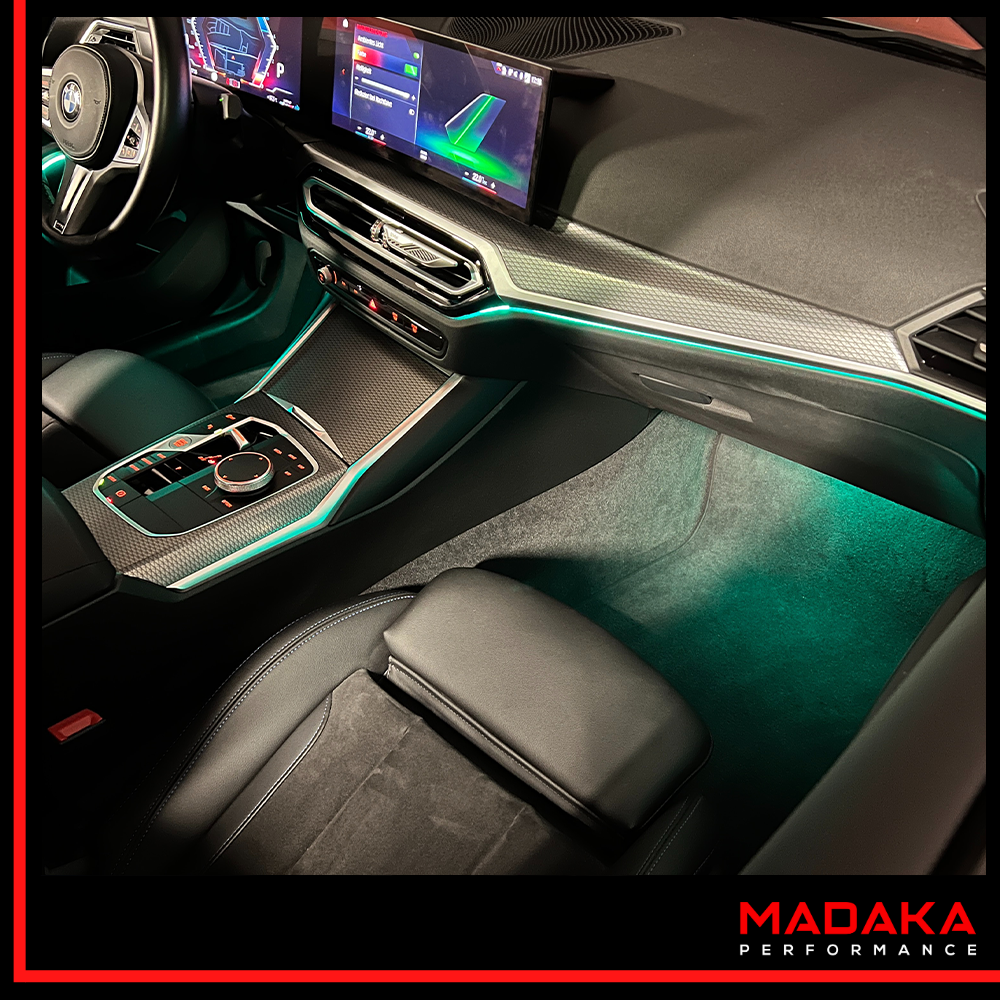 Nachgerüstete Ambientebeleuchtung für BMW 3er G20 G21 - Bild 2