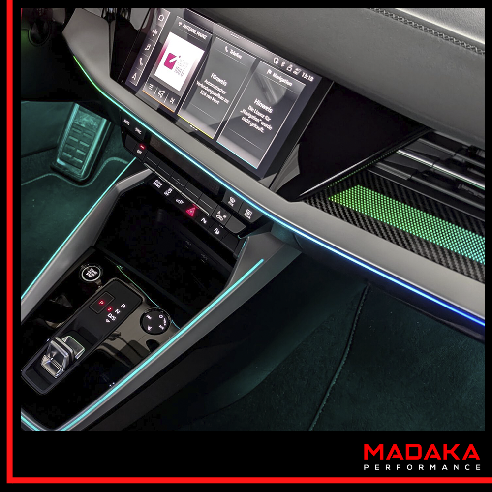 Nachgerüstete Ambientebeleuchtung für Audi A3 S3 RS3 8Y mit 30 Farben - Bild 8