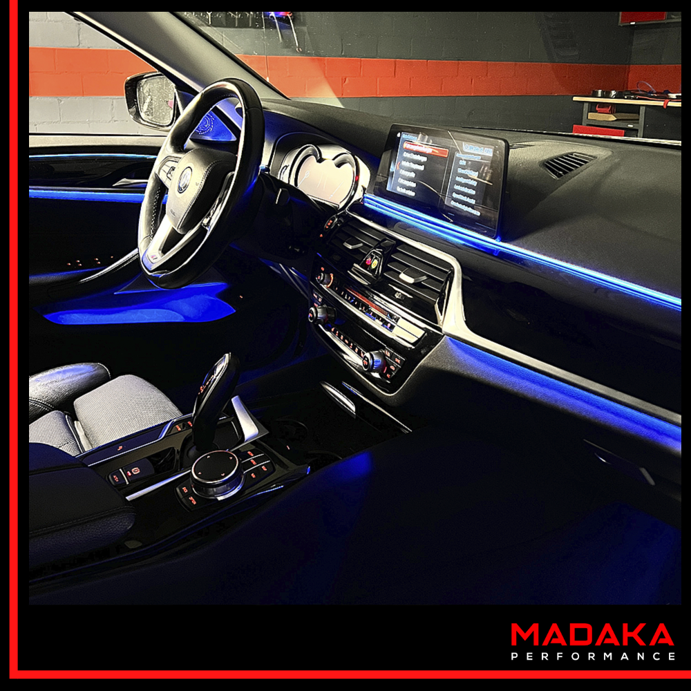 Nachrüstung Ambientebeleuchtung für BMW 5er G30 G31 mit 11 Farben inkl. Einbau – Bild 1