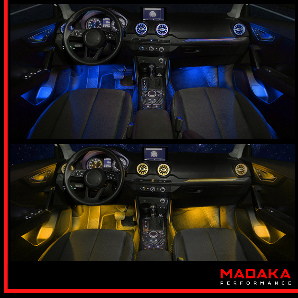 Nachgerüstete Ambientebeleuchtung für Audi Q2 - Bild 1