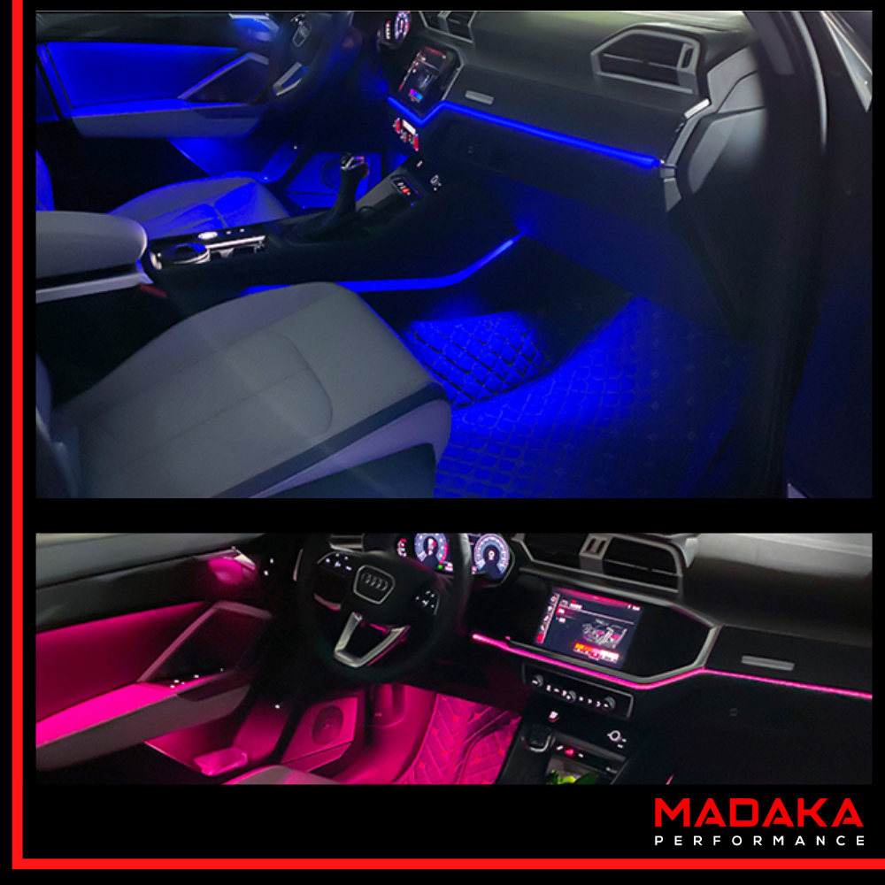 Nachgerüstete Ambientebeleuchtung für Audi Q3 F3 - Bild 2