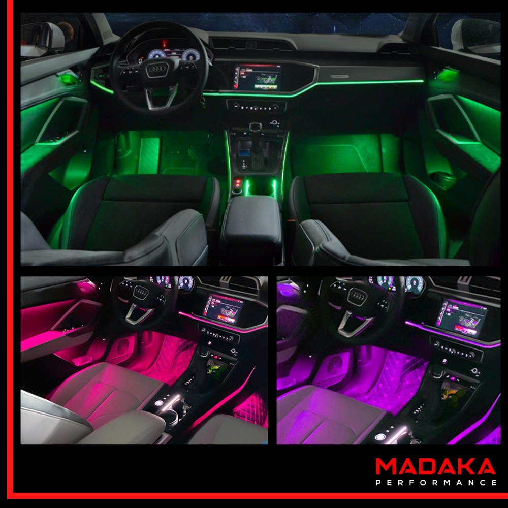 Nachgerüstete Ambientebeleuchtung für Audi Q3 F3 - Bild 1