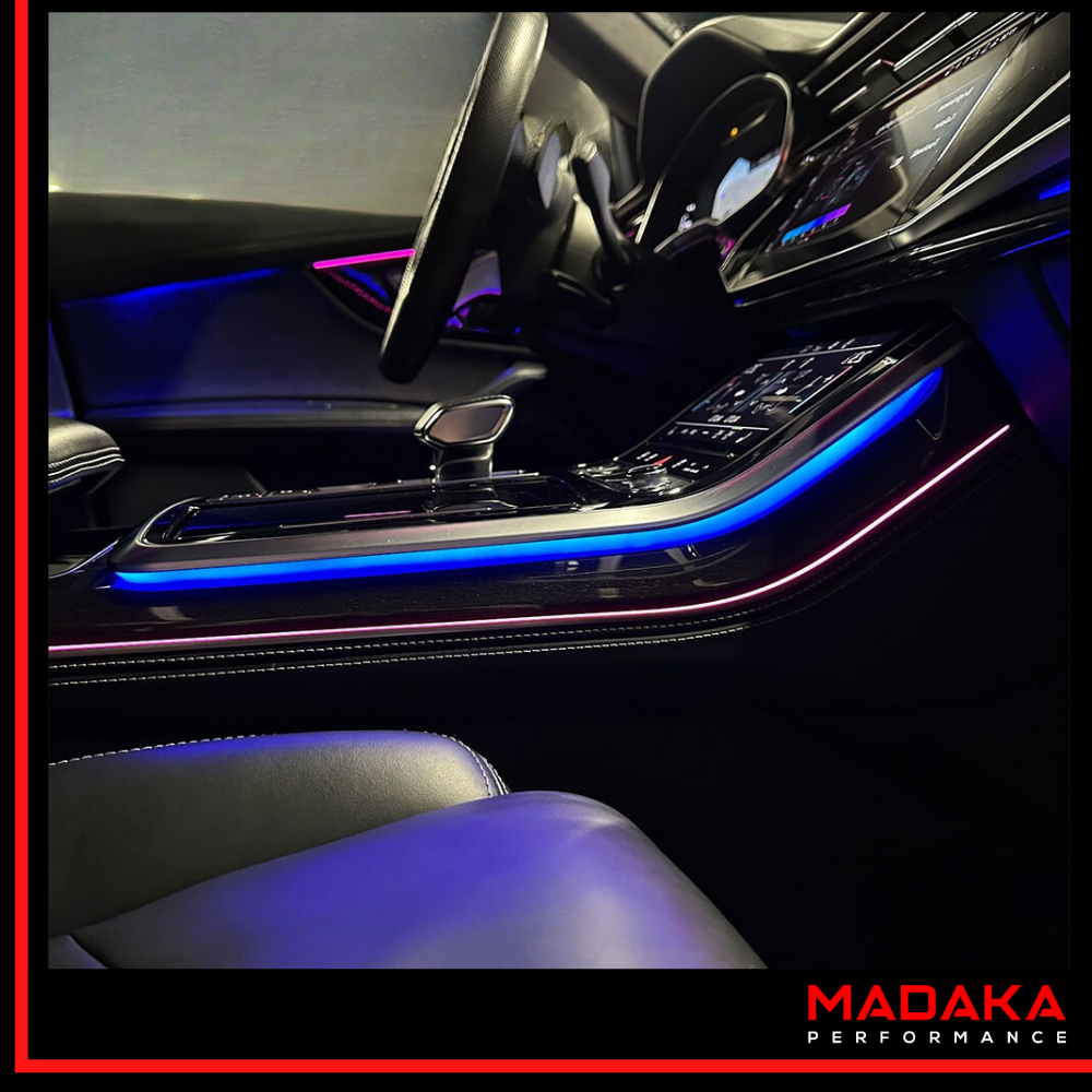 Nachrüstung Ambientebeleuchtung für Audi Q8 SQ8 4M/F1 mit 30 Farben inkl. Einbau – Bild 2