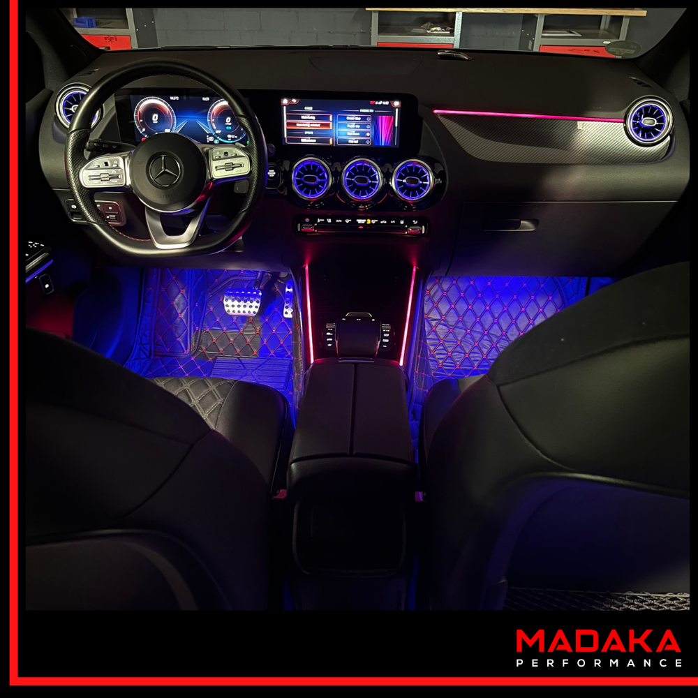 Nachgerüstete Ambientebeleuchtung für Mercedes B-Klasse W247 - Bild 7