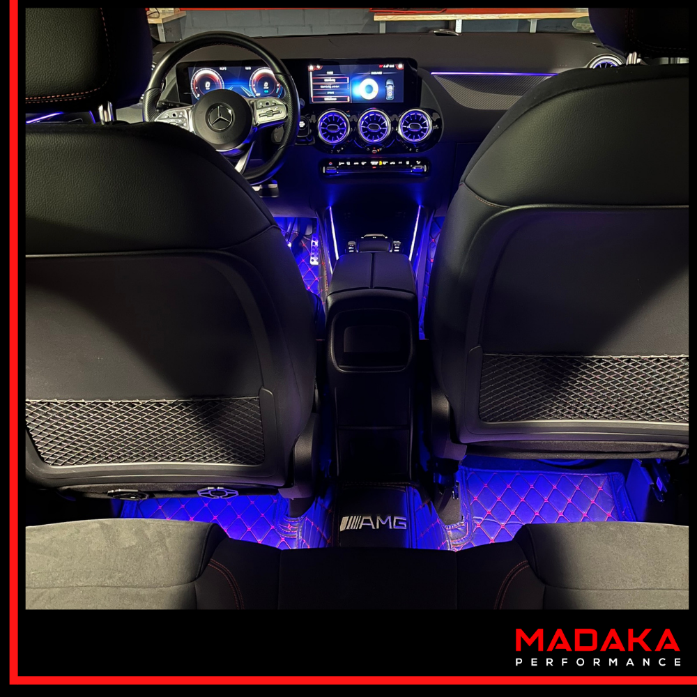 Nachgerüstete Ambientebeleuchtung für Mercedes B-Klasse W247 - Bild 6