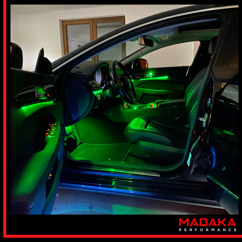 Nachgerüstete Ambientebeleuchtung für Mercedes CLS-Klasse W218 - Bild 2