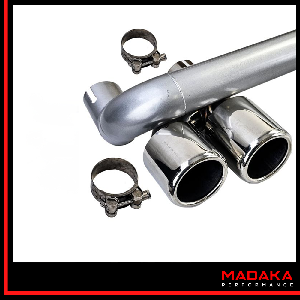 Doppelendrohre chrom für BMW 4er F32 F33 F36 - Bild 3