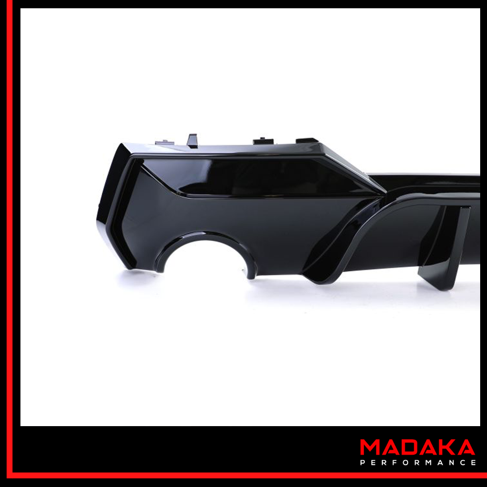 Diffusor schwarz Detailansicht für BMW 4er G22 G23 - Bild 4