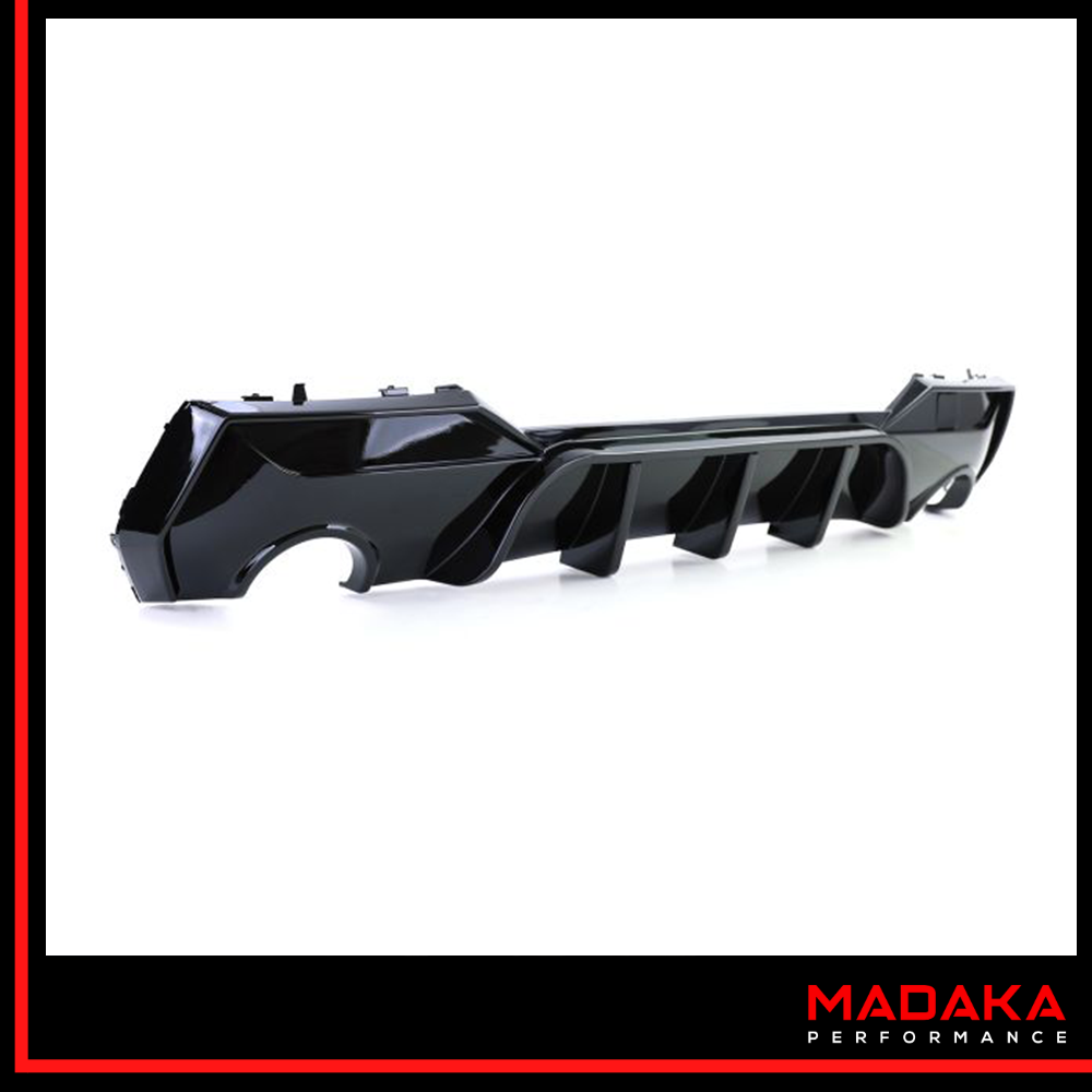 Diffusor schwarz Detailansicht für BMW 4er G22 G23 - Bild 2