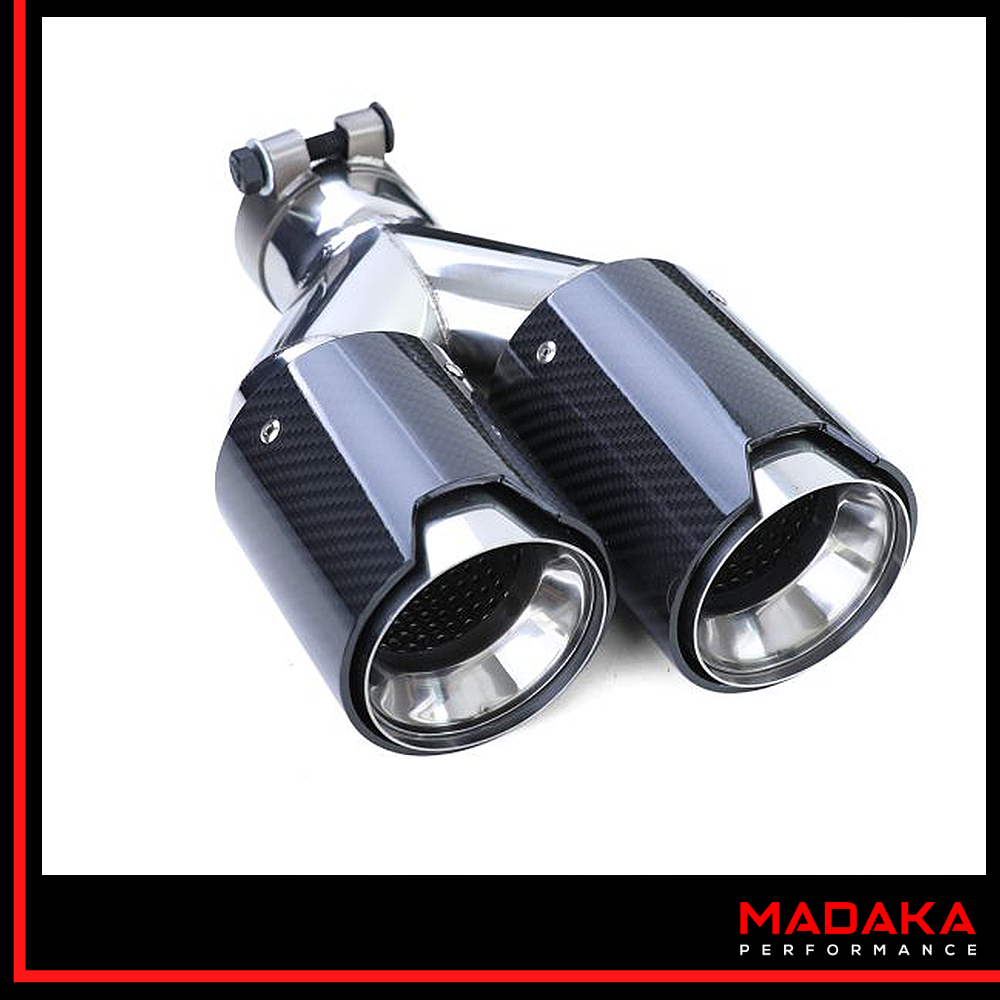 Doppelendrohre carbon für BMW 5er Typ F10 F11 - Bild 2