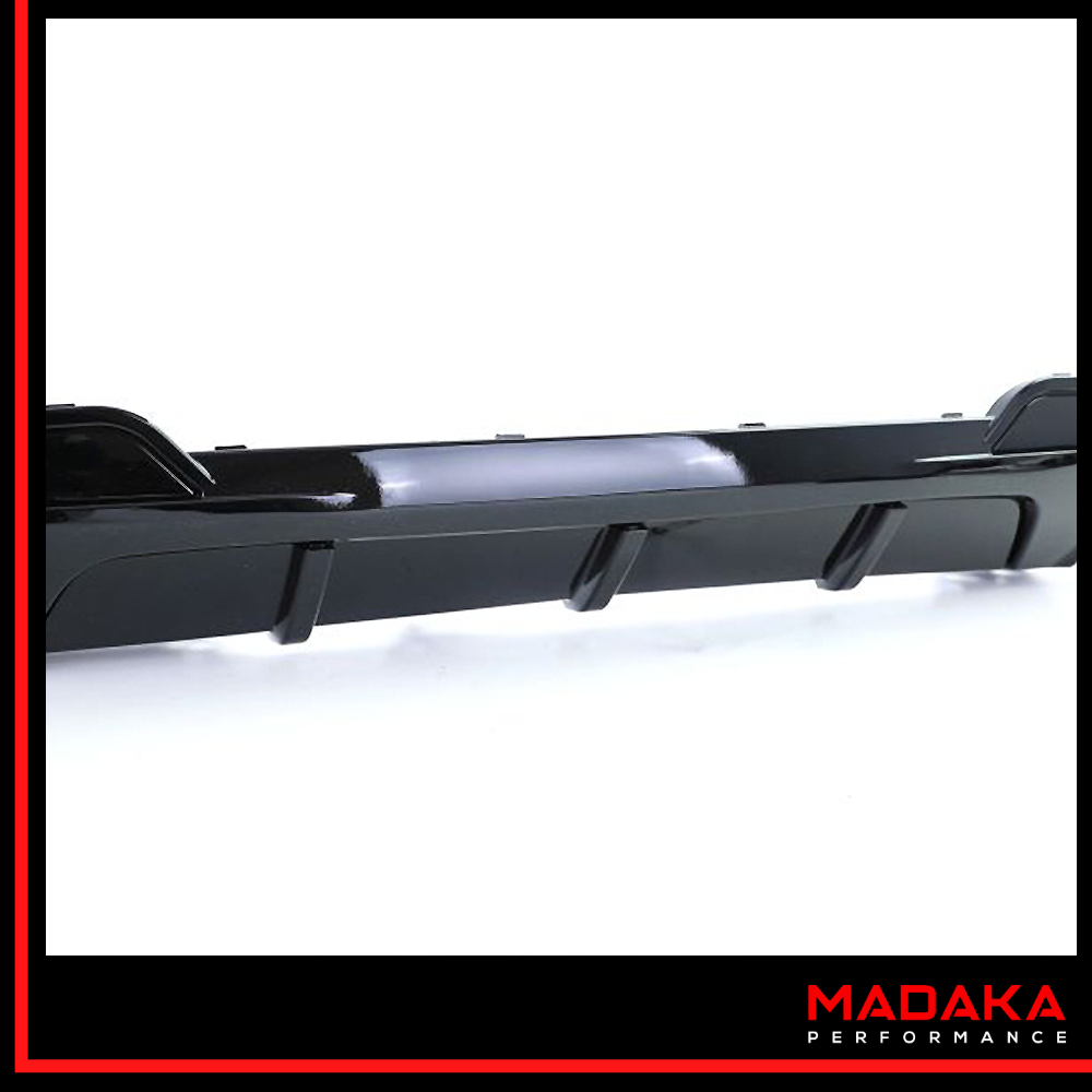 Diffusor schwarz Detailansicht für BMW 5er Typ F10 F11 - Bild 3