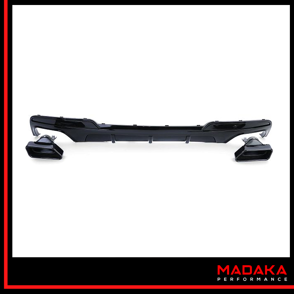 Diffusor mit Doppelendrohre schwarz für BMW 5er Typ F10 F11 - Bild 9