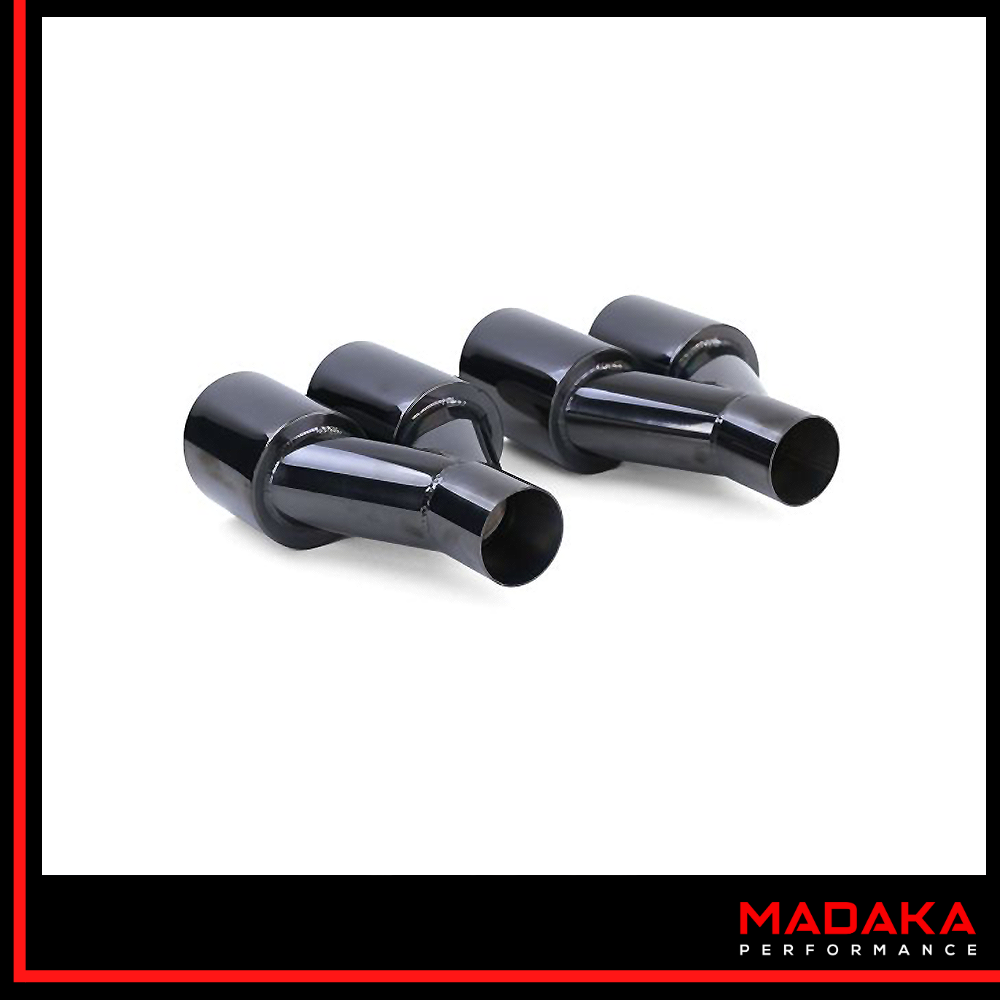 Doppelendrohre schwarz für BMW 5er Typ F10 F11 - Bild 8