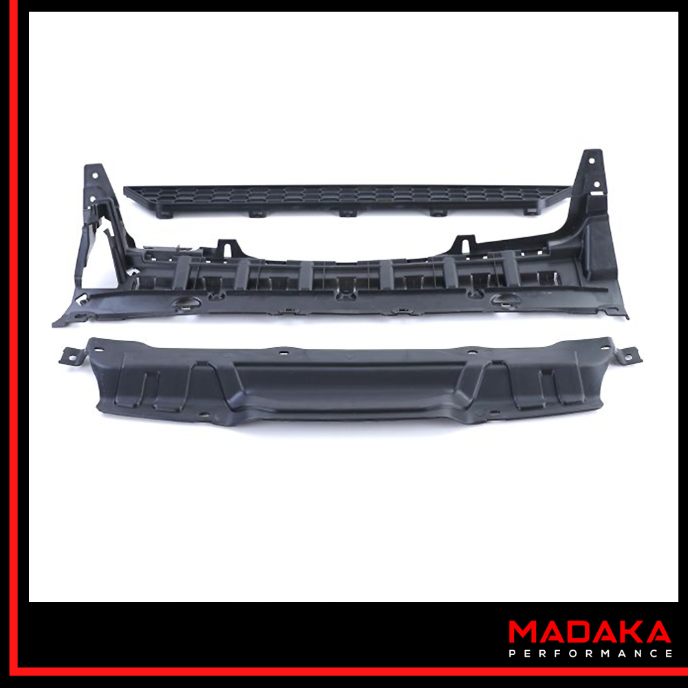 Diffusor schwarz Detailansicht Einzelteile für BMW X3 G01 - Bild 4