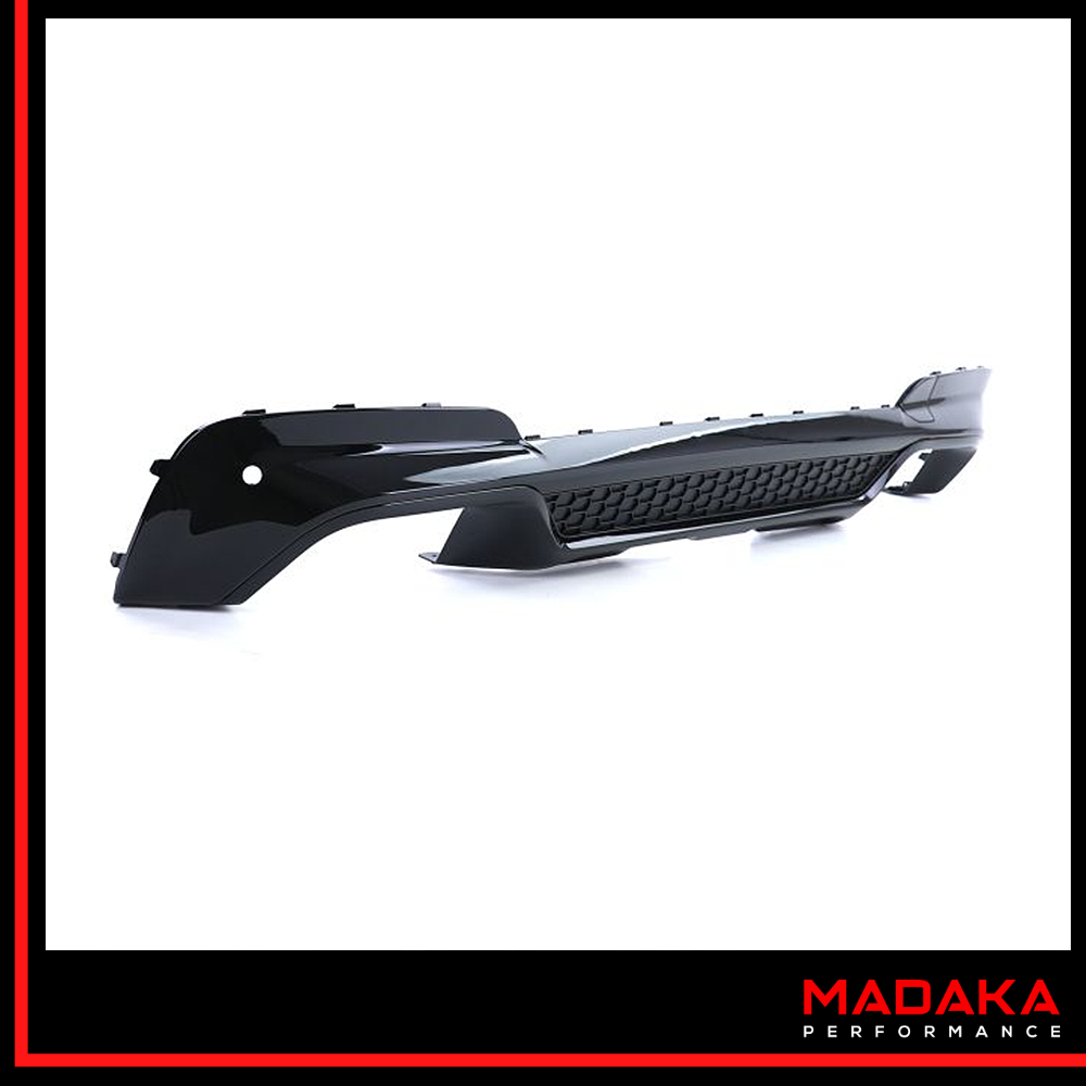 Diffusor schwarz Detailansicht für BMW X3 G01 - Bild 6