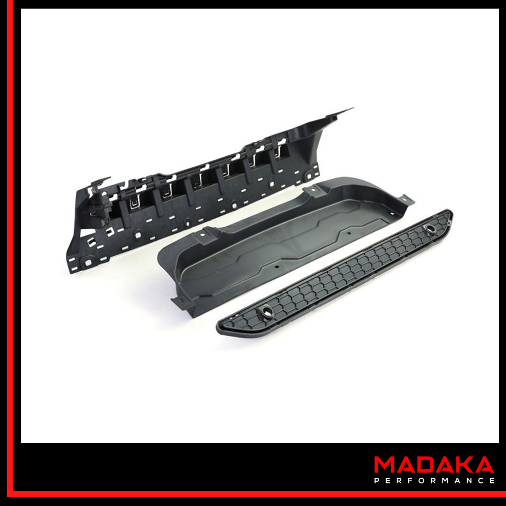 Diffusor schwarz Einzelteile für BMW X4 G02 - Bild 5