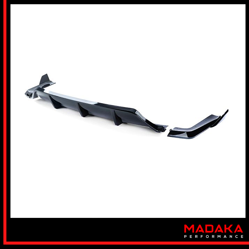 Diffusor schwarz Detailansicht für BMW X5 F15 Bj. 13-18 - Bild 2