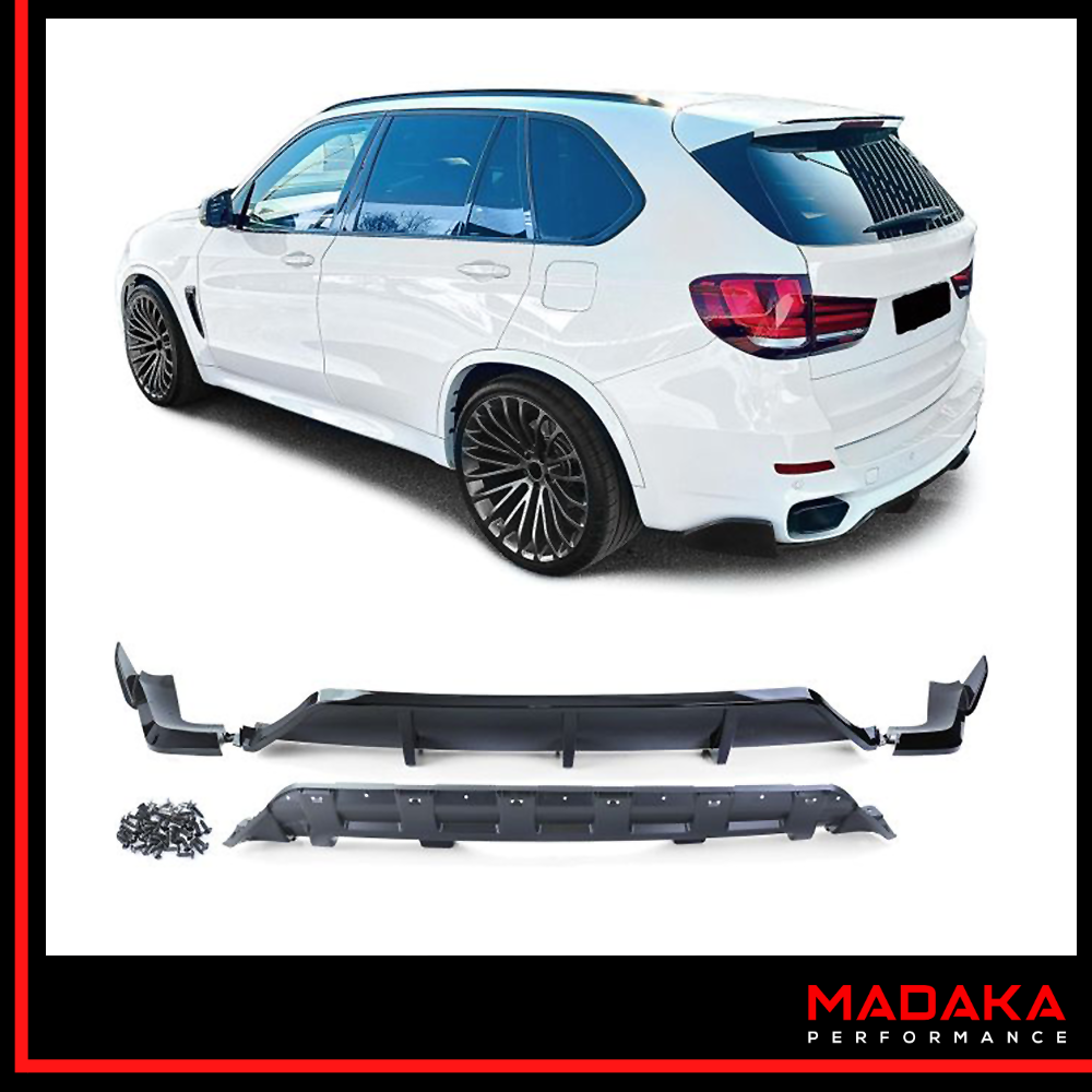Diffusor schwarz montiert am BMW X5 F15 - Bild 1
