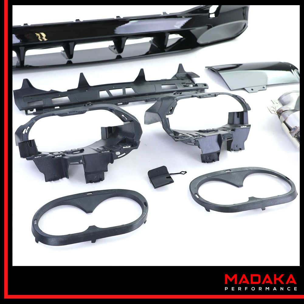 Einzelteile Diffusor für Mercedes CLA C118 X118 - Bild 5