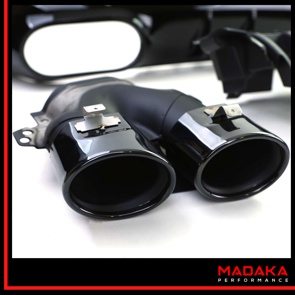 Doppelendrohre für Mercedes CLS C257 Schwarz - Bild 2