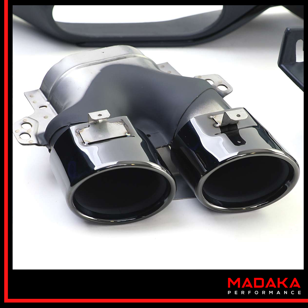 Doppelendrohre schwarz für Mercedes E-Klasse C238 A238 - Bild 3