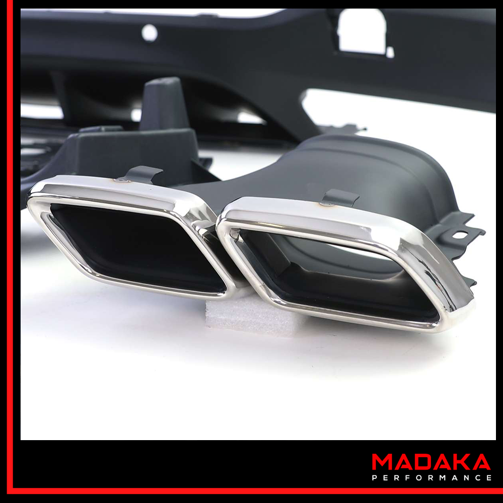 Doppelendrohre chrom für Mercedes GLC X253 SUV - Bild 2