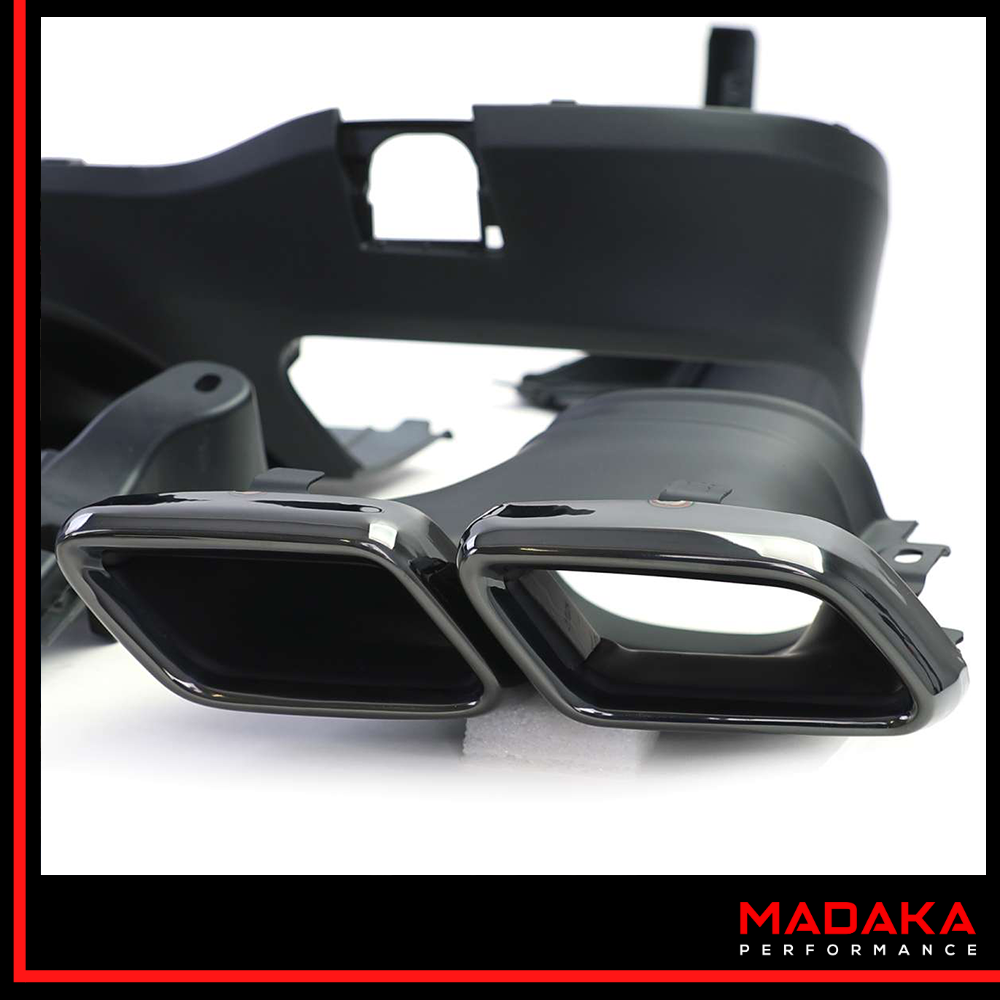 Doppelendrohre für Mercedes GLC X253 SUV Schwarz - Bild 5