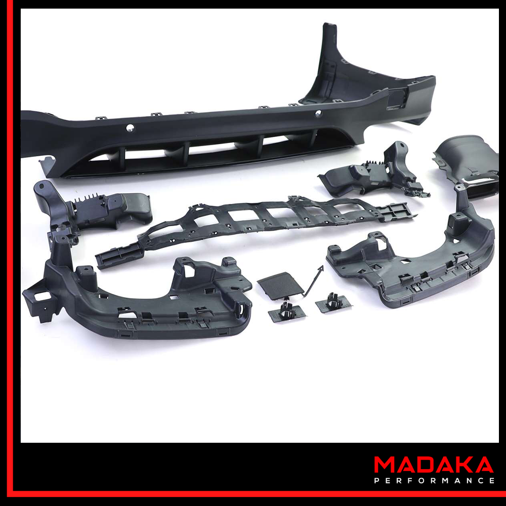 Einzelteile Diffusor für Mercedes GLC X253 SUV - Bild 7