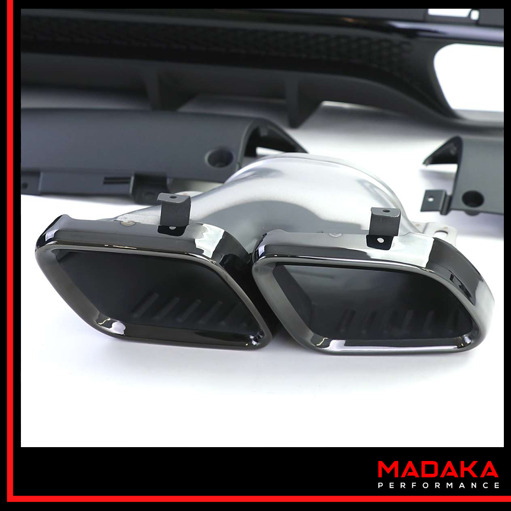 Doppelendrohre schwarz für Mercedes GLE V167 - Bild 2