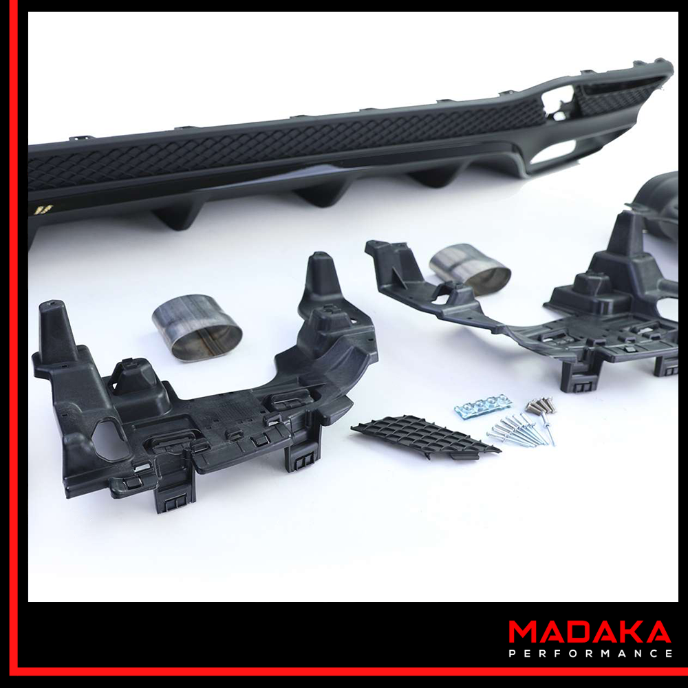 Einzelteile Diffusor für Mercedes GLE W166 - Bild 4