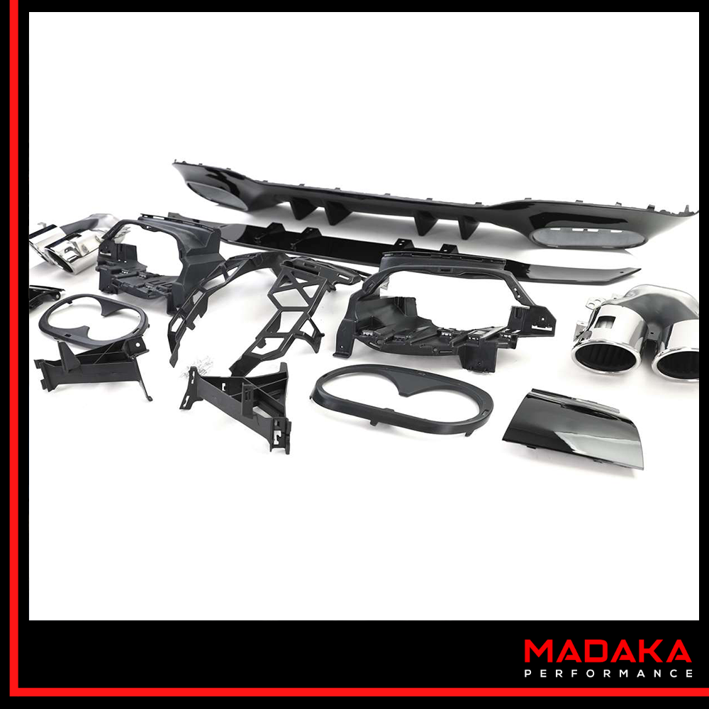 Diffusor mit Doppelendrohre für Mercedes A-Klasse W177 - Bild 2