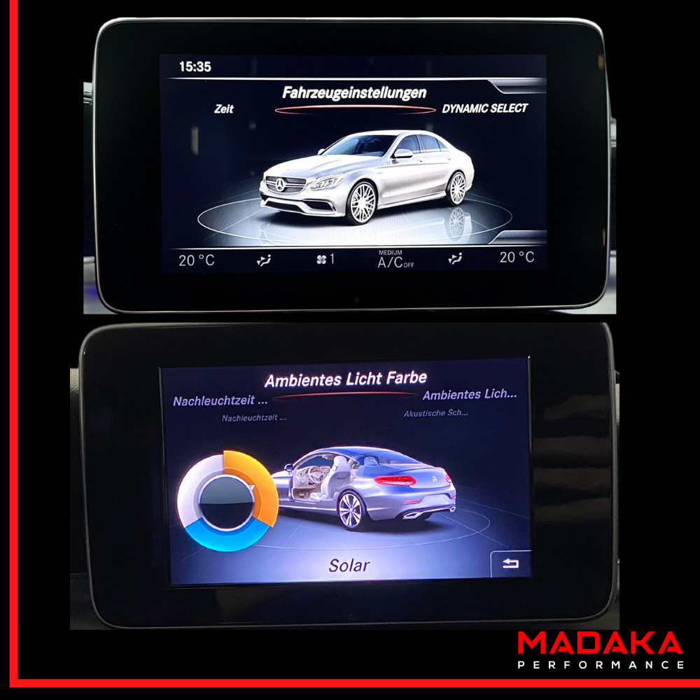 Displaysteuerung Ambientebeleuchtung in Mercedes GLC-Klasse X253 - Bild 4
