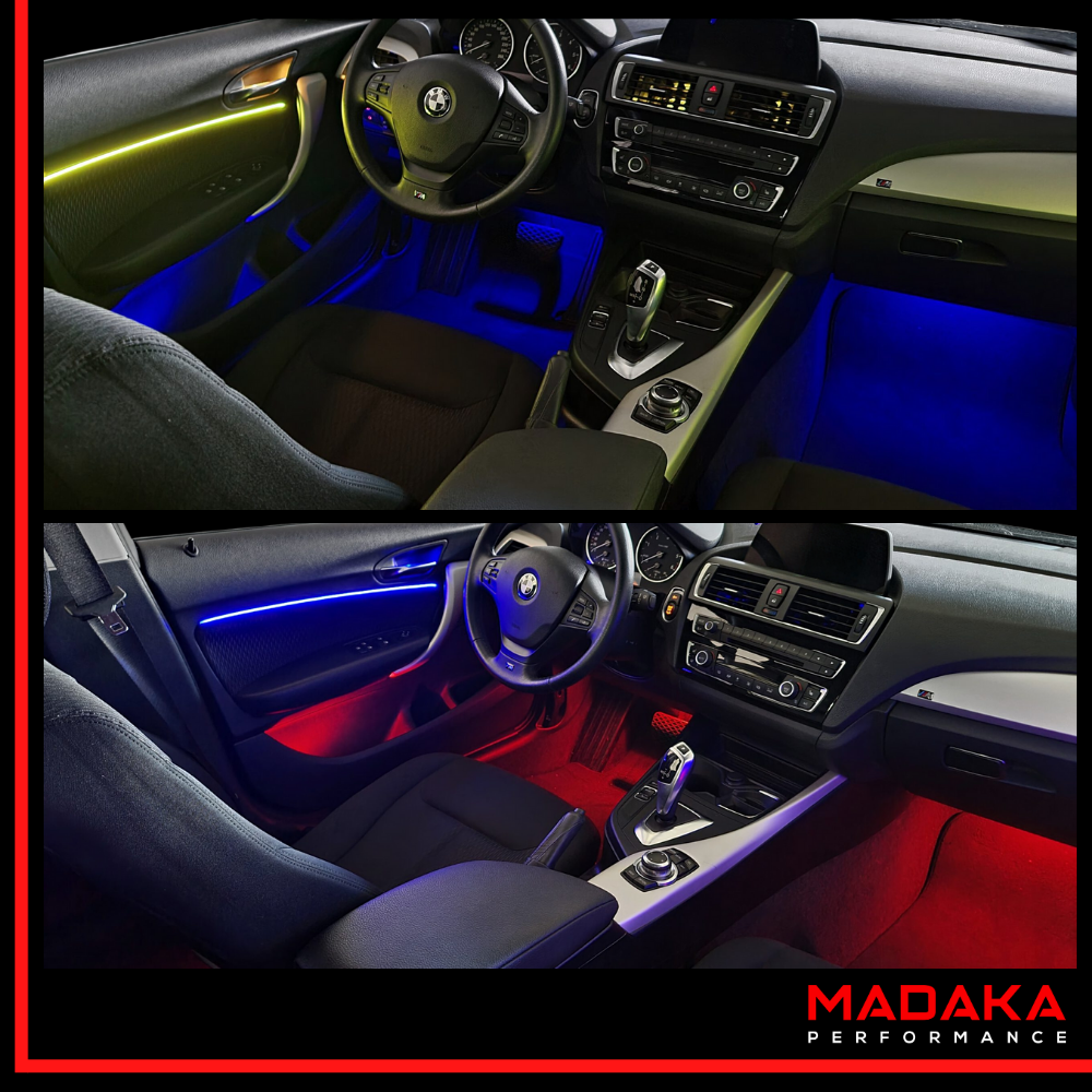 Nachgerüstete Ambientebeleuchtung für BMW 2er F22 F23 - Bild 3