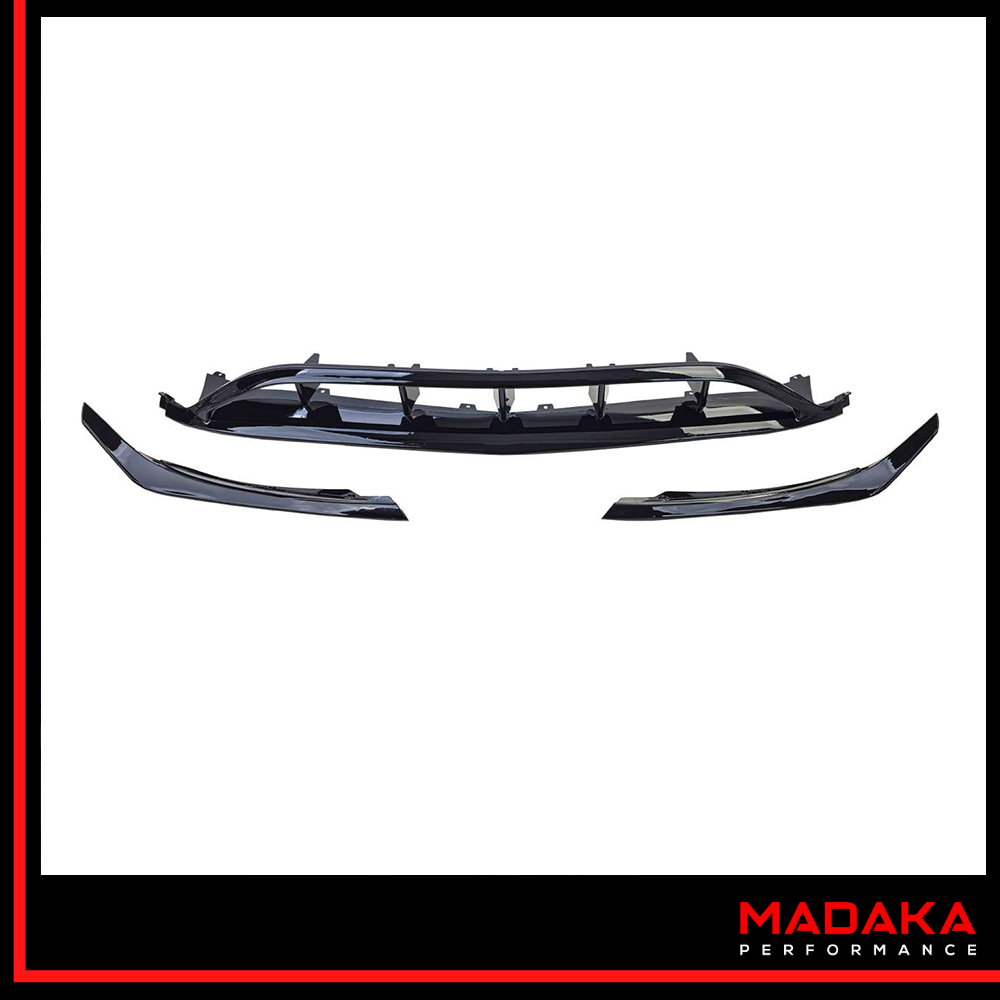 Frontspoiler & Aero-Flaps für Mercedes A-Klasse W176 Schwarz - Bild 3