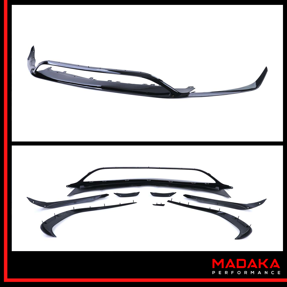 Detailansicht Frontspoiler für Mercedes A-Klasse W176 Schwarz - Bild 3