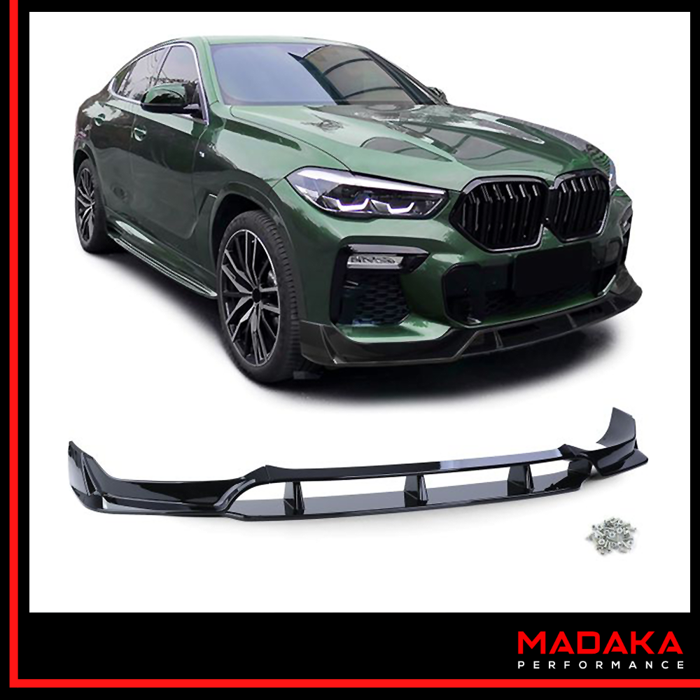 Frontspoiler Lippe montiert am BMW X6 G06 - Bild 1