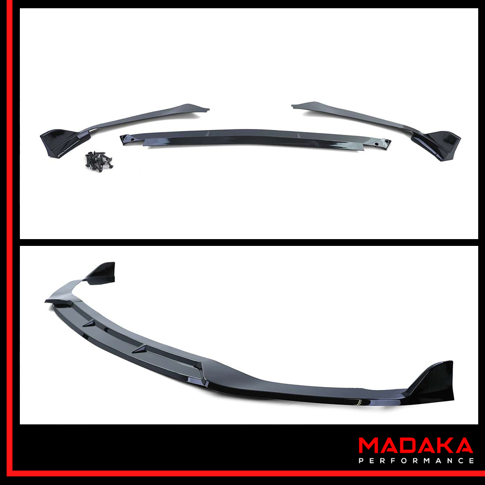 Detailansicht Frontspoiler für Mercedes C-Klasse W206 S206 Schwarz - Bild 2