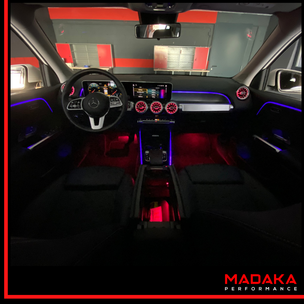 Nachgerüstete Ambientebeleuchtung für Mercedes GLA H247 - Bild 4
