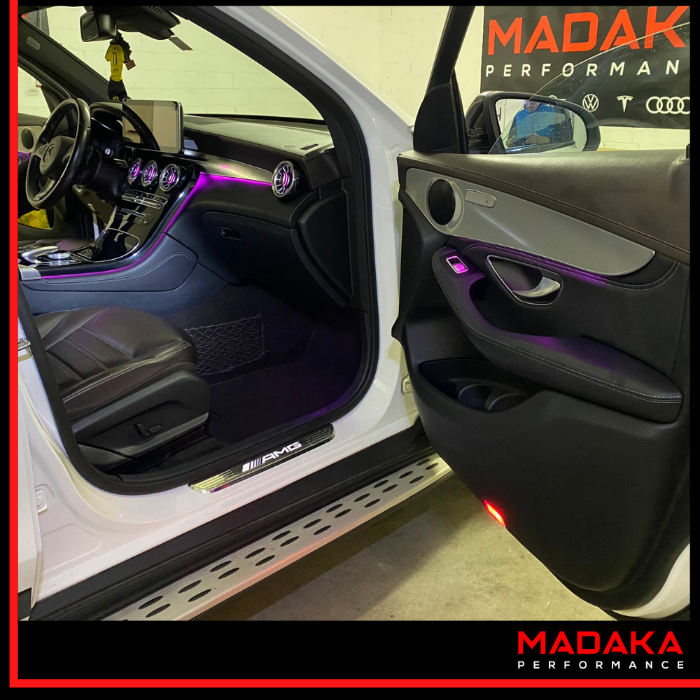 Nachgerüstete Ambientebeleuchtung für Mercedes GLC-Klasse X253 - Bild 1