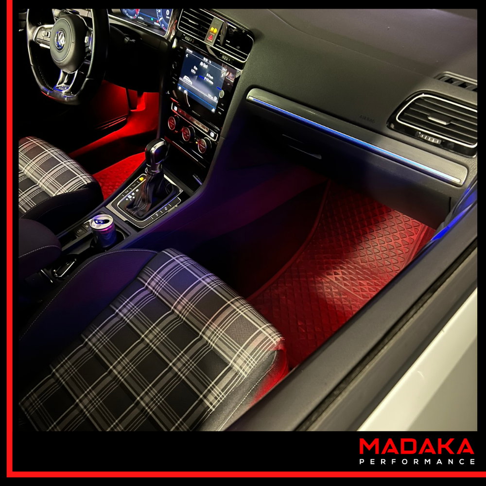 Nachgerüstete Ambientebeleuchtung für VW Golf 7 - Bild 4