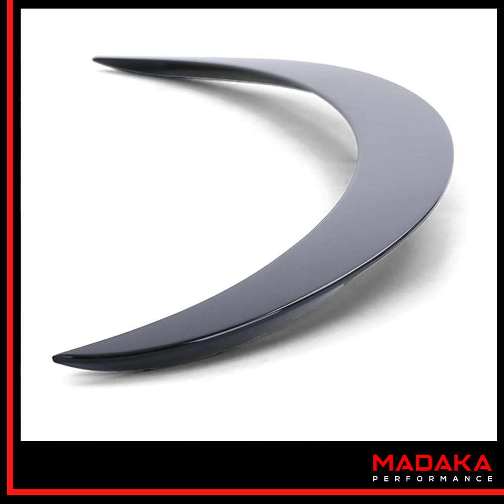 Detailansicht Heckspoilerlippe für Mercedes CLA C117 Schwarz - Bild 2