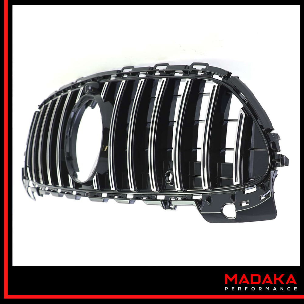 Detailansicht Kühlergrill Sport GT für Mercedes C-Klasse W206 S206 Chrom - Bild 3