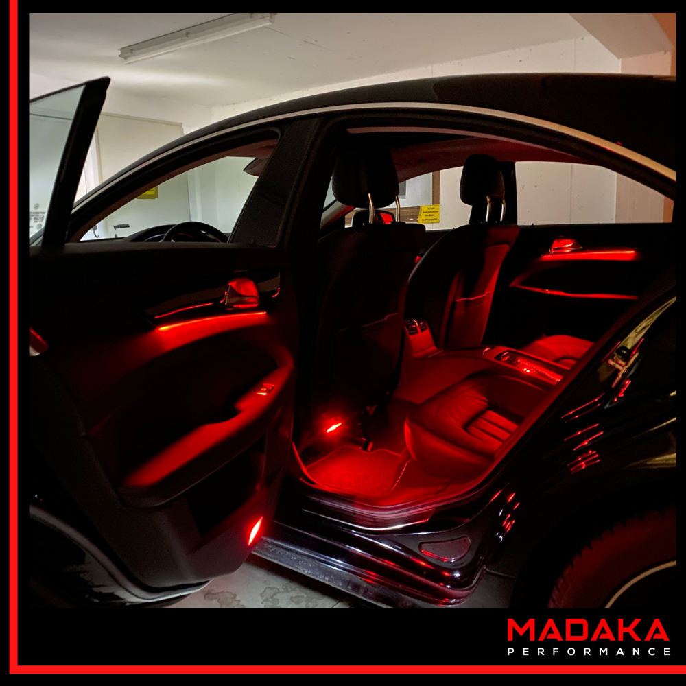 Nachgerüstete Ambientebeleuchtung für Mercedes CLS-Klasse W218 - Bild 4