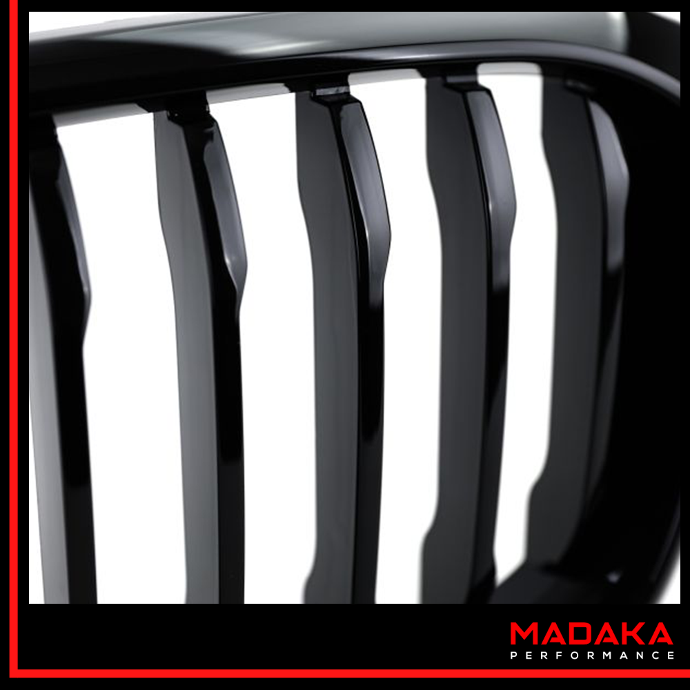 Kühlergrill schwarz Detailansicht für BMW X3 G01 X4 G02 - Bild 8