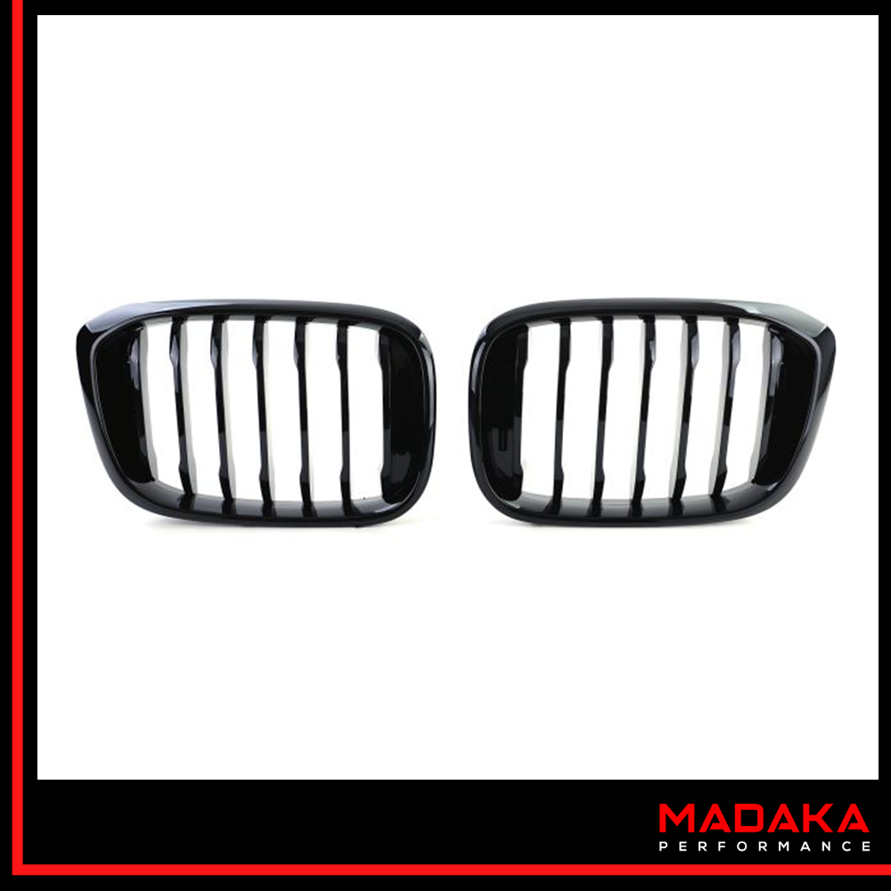 Kühlergrill schwarz Detailansicht für BMW X3 G01 X4 G02 - Bild 6