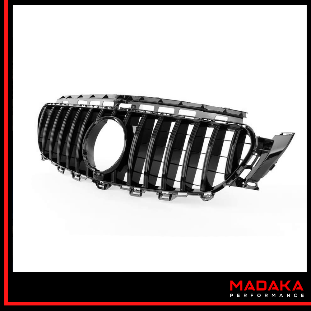 Detailansicht Kühlergrill für Mercedes E-Klasse W213 S213 C238 A238 Schwarz - Bild 4
