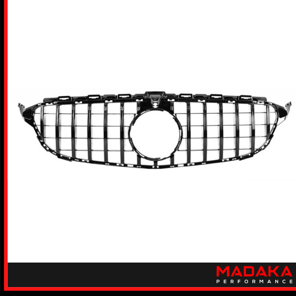 Kühlergrill Panamericana für C-Klasse W205 / S205 Schwarz - Bild 8